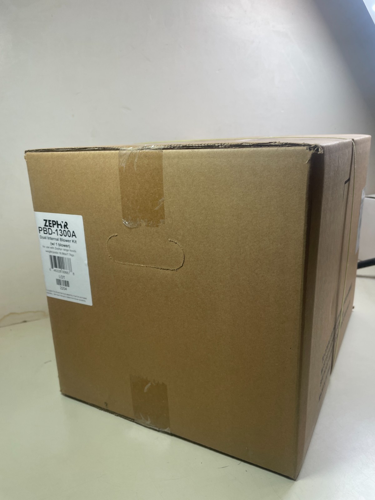 Zephyr PBD-1300A 1300CFM Dual Internal Blower Kit