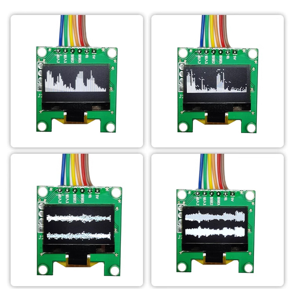 Stereo Music Spectrum Display Analyzer Amplifiers Audio Level Indicator VU Meter