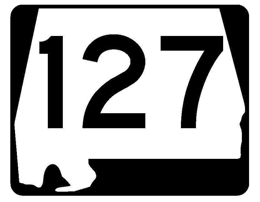 Alabama State Route 127 Sticker Decal