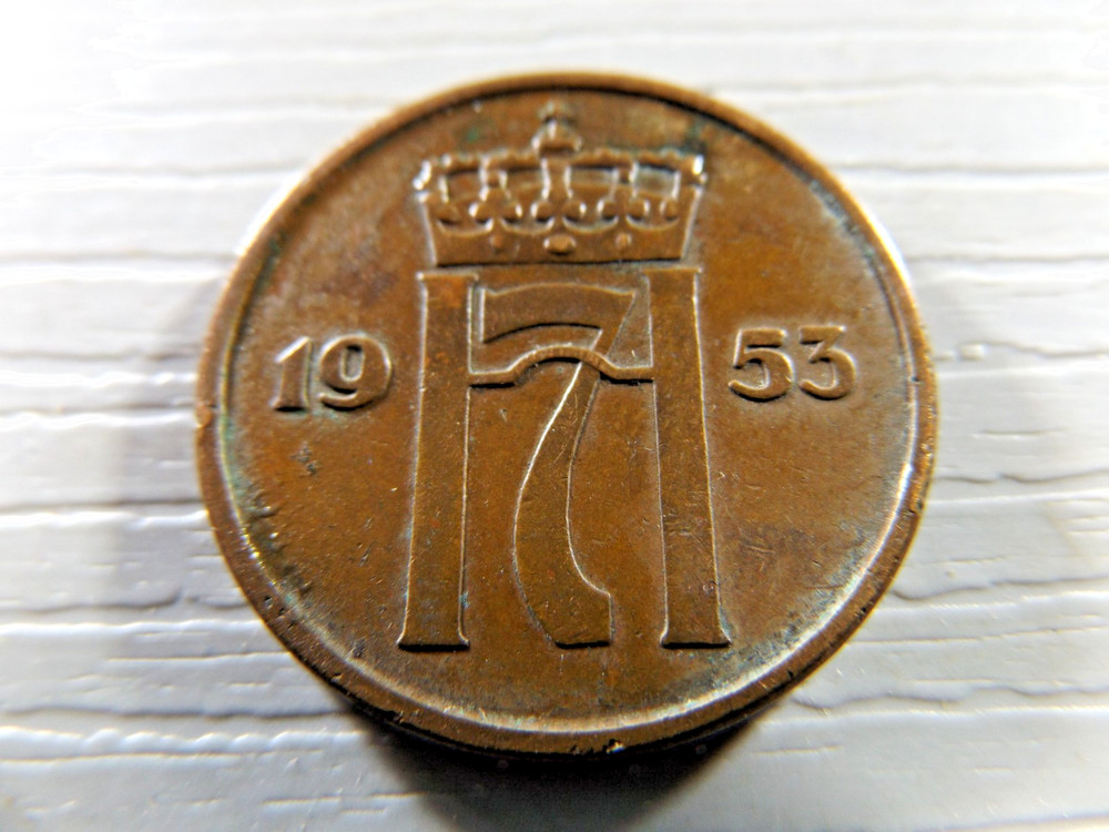 NORWAY 1953 5 Ore