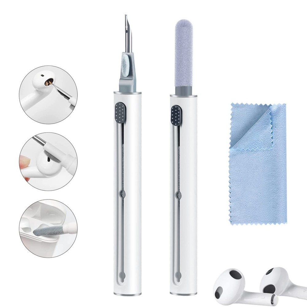 Earbud Cleaner Kit, Multi-Function Cleaning Pen for Headphones, Earbuds