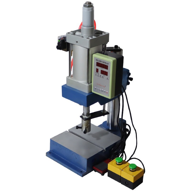 1763Lb Pneumatic Punch Press Machine w/Display Controller Adjustable Stroke 110V