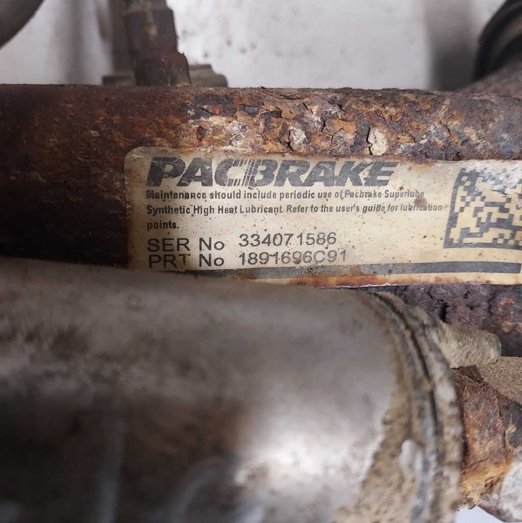 1891696C91 Exhaust Brake Valve Navistar International MFDT, 2514237C91