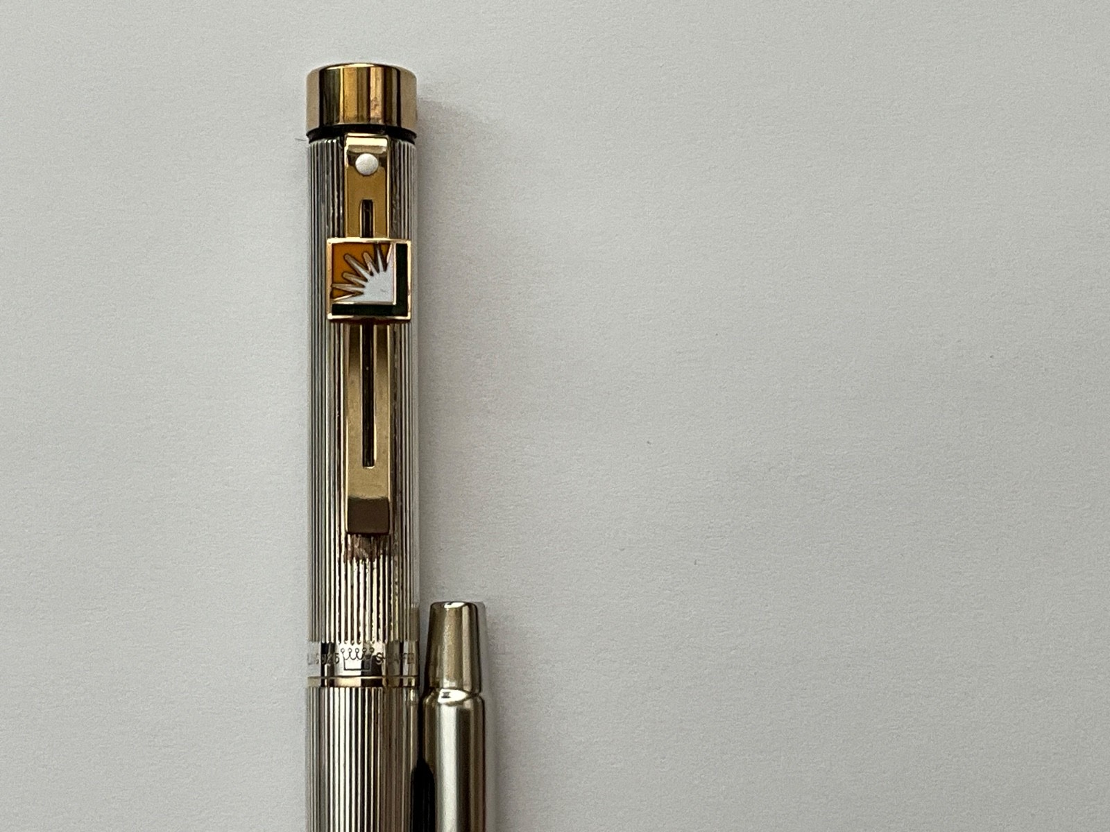 Sheaffer Imperial Sterling Silver Fountain Pen Made in USA - 14K Nib