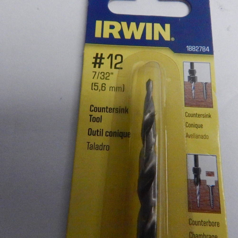 Irwin #12 Tapered Countersink Tool - 1882784 7/32"