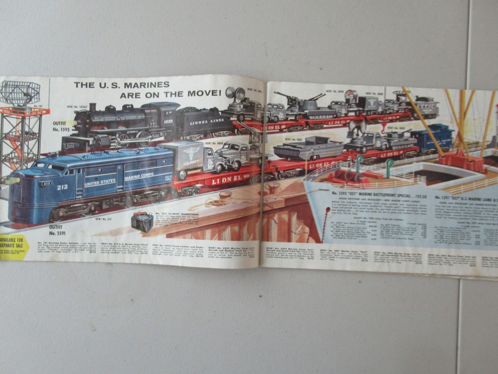 Lionel 1958 Original Catalog