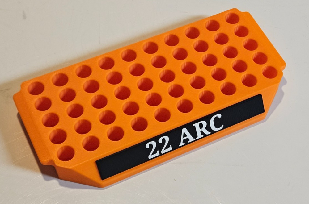 Reloading Tray for 22 ARC or similar size - Select Color