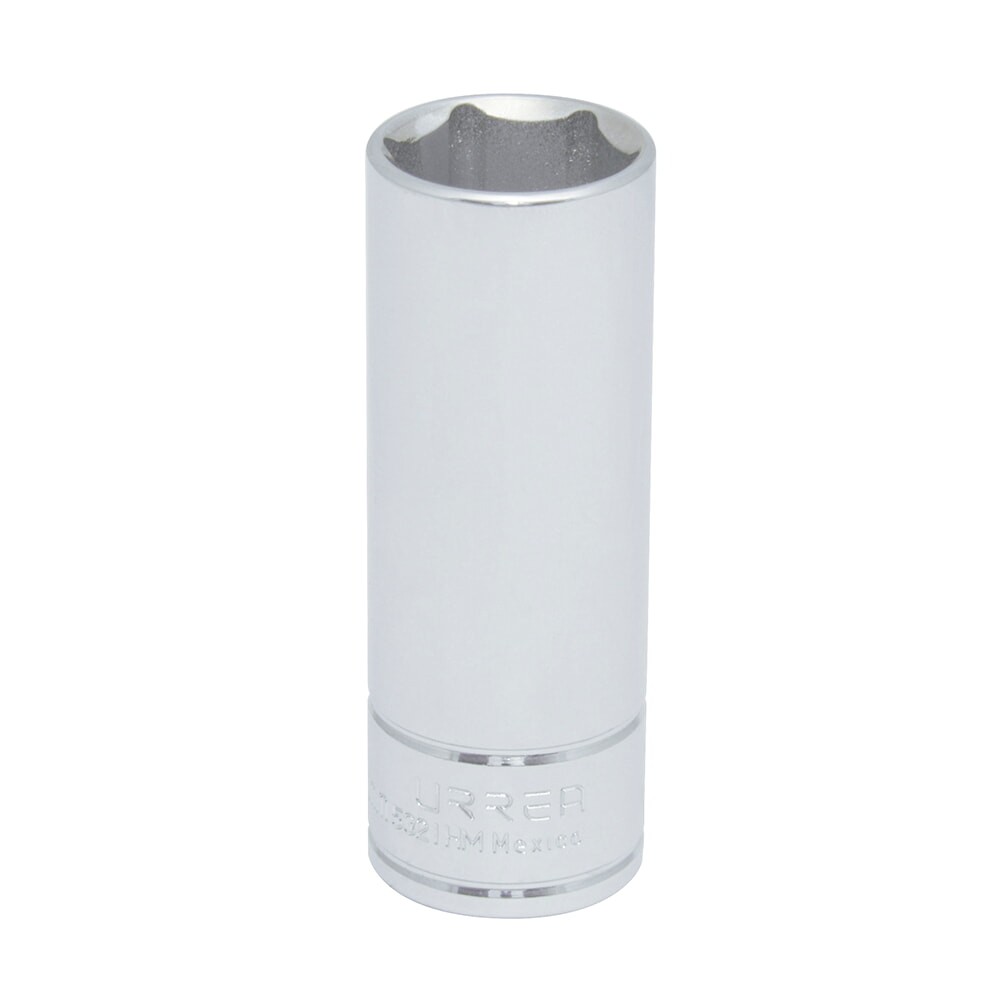 URREA 5321HM 1/2" Drive Chrome Deep Socket 6 Point 21 mm
