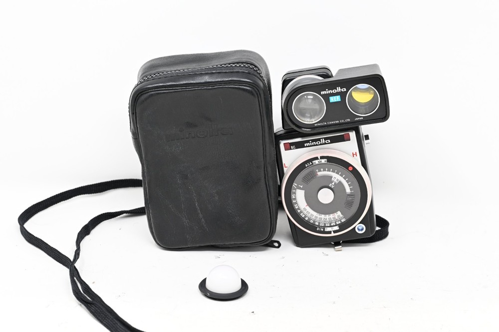 Minolta Autometer Professional Exposure Meter w/ REF. Attachment (#B54)