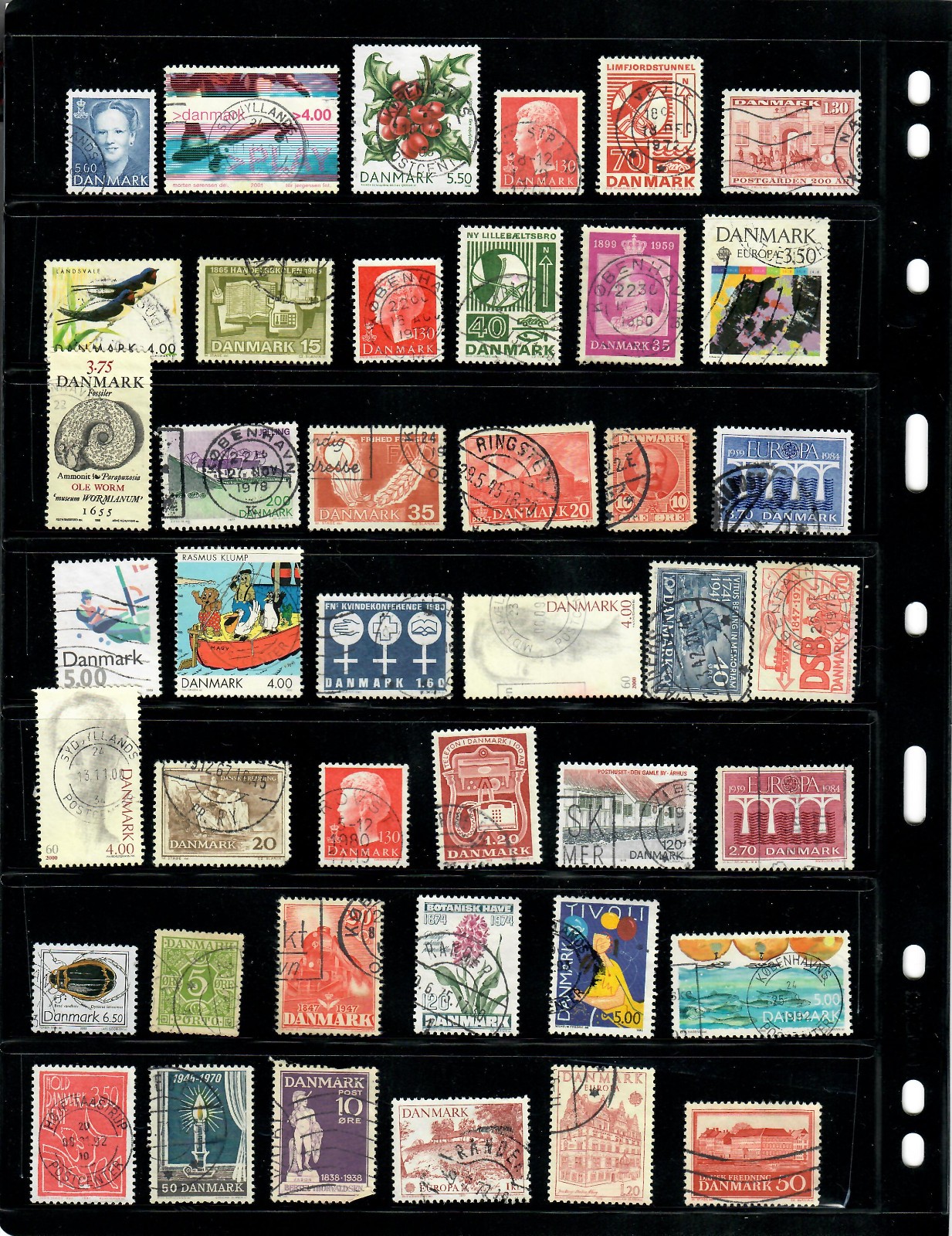 Denmark Used Postage Stamps - As Pictured (S024)