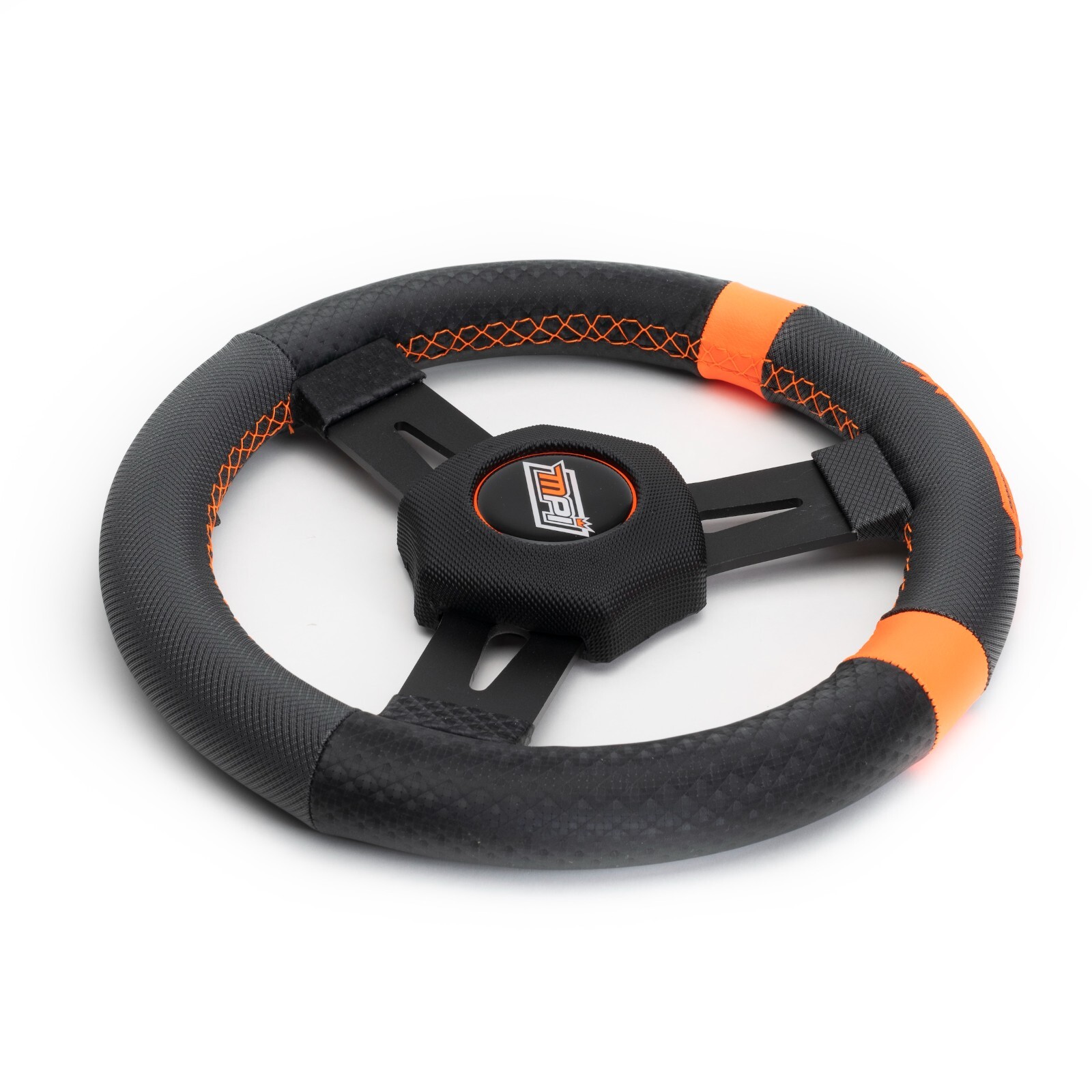 MPI MPI-KQR-11 Kart/ Quarter Midget Steering Wheel 10.75 Diameter High Tack Synt