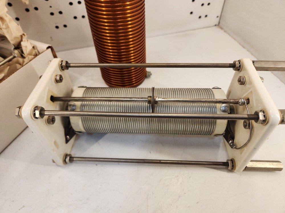 Lot of 4 Vintage Induction Rolls & Rollers. Ham Radio. Various Brands