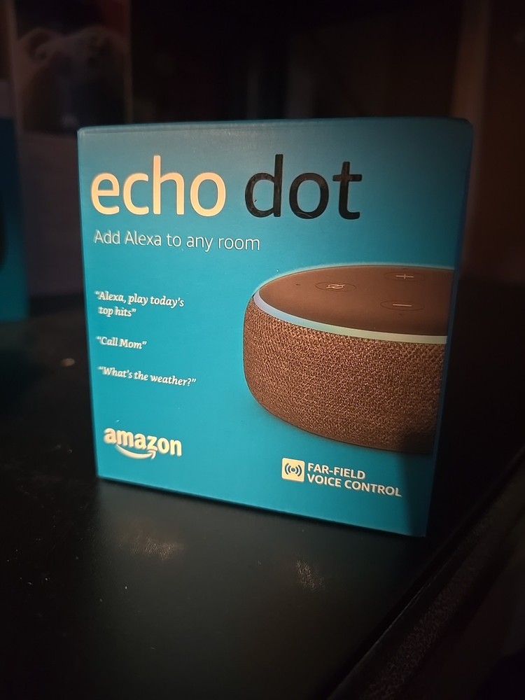 Amazon Echo Dot (3rd Generation) Smart Speaker - Charcoal