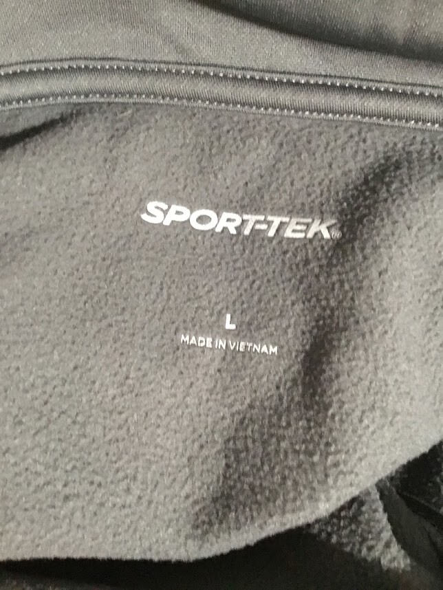 Sport-Tek Men's Active Jacket - "ACH" - Gray Full Zip Size L Large
