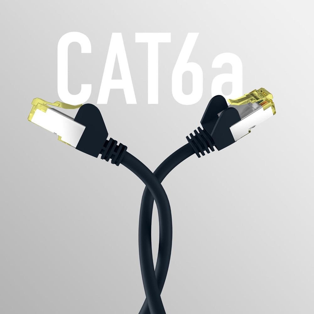 EFB-Elektronik Cat6a Black Patch Cable S/FTP PIMF 3 m