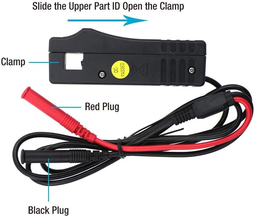 Replacement Pro Inductive Pickup Lead Work with multimeter Automotive Accesso...