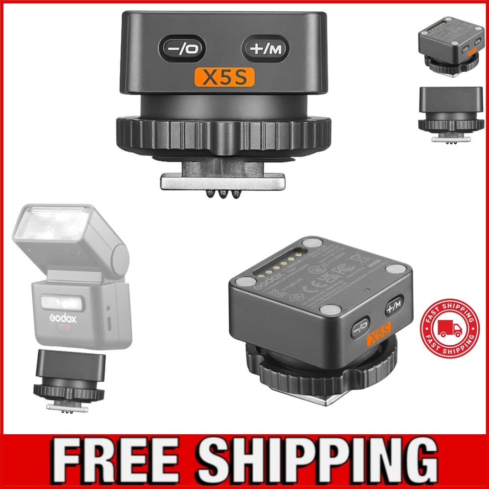 Compact X5-S Flash Trigger with Magnetic Design for Sony DSLR Lighting Solutions