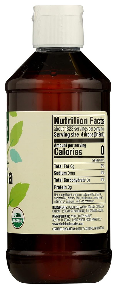 , Organic Stevia Liquid Extract, 8 Fl Oz
