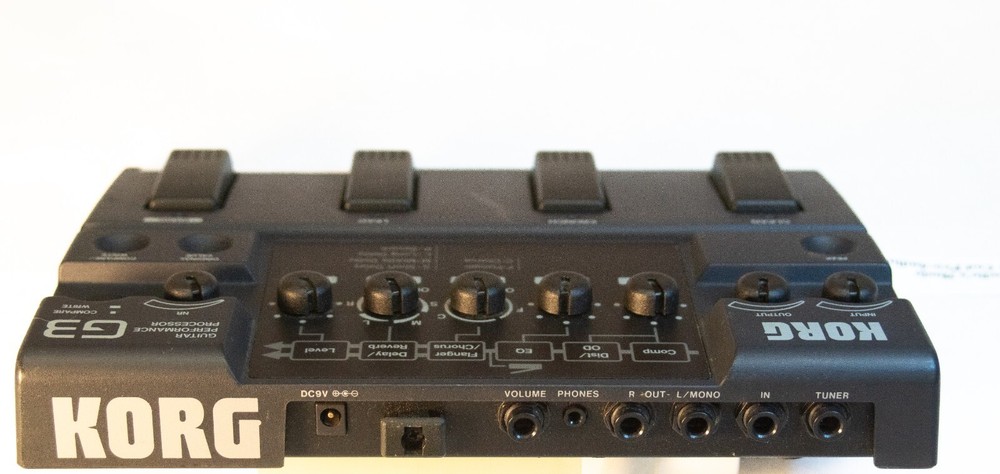 Korg G3 Guitar Performance Processor Multi Effect Pedal