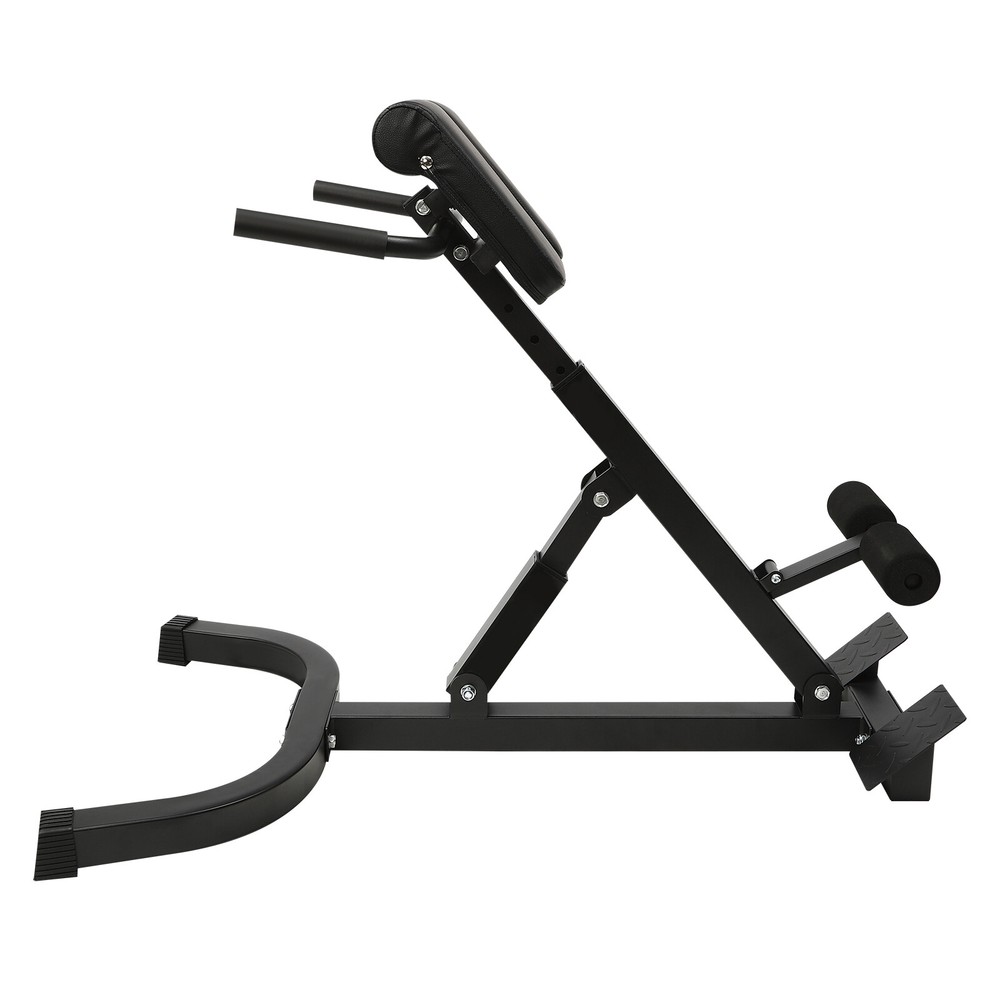 w/ Angle Height Adjust Roman Chair Back Extension Machine Multi-Functional Bench