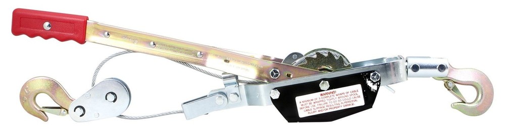 Performance Tool W4000DB Hand Power Puller - 2 Ton Capacity