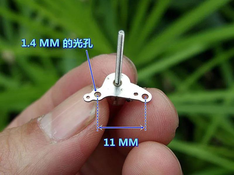 10pcs 2-phase 4-wire Micro Miniature 6mm Precision Stepper Motor Stepping 17mm
