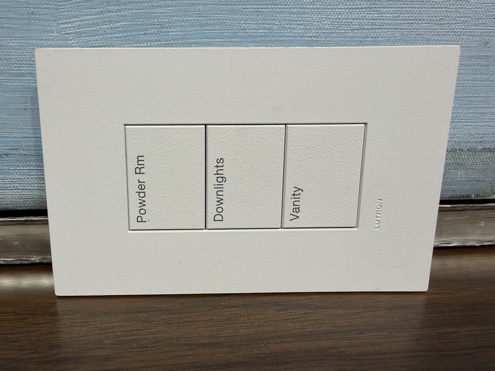 Lutron HQWT-B-p3w HomeWorks QS Keypad Base Unit