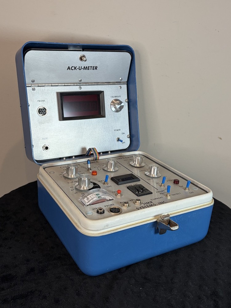 Vintage HMR Systems Model II Ack-U-Meter Auricular Therapy Alternative Medicine