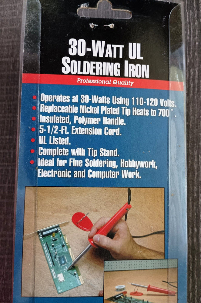 MIT SOLDERING IRON – UL listed – 30-Watts