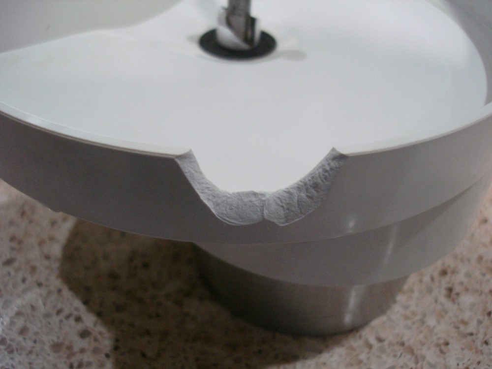 Braun KM32 Kitchen Machine Processor Shredder Head W/Blades Complete