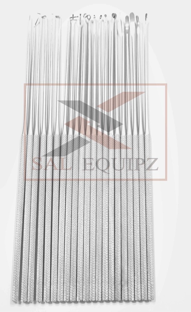 Rhoton micro dissector expanded 19 pcs set Neurosurgery Instruments