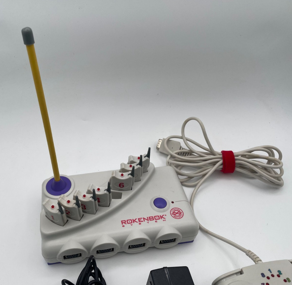 Rokenbok System Control Command Console Station Deck Controller w/7 Chips