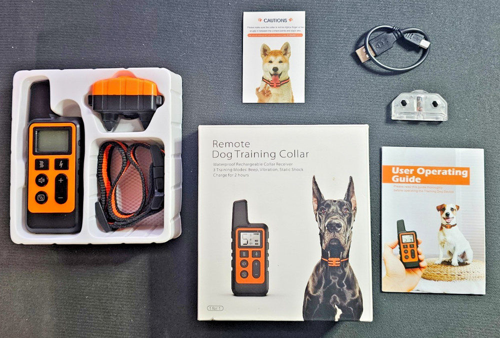 Dog Training 1640-ft Remote Range & Rechargeable with 3 Training Modes