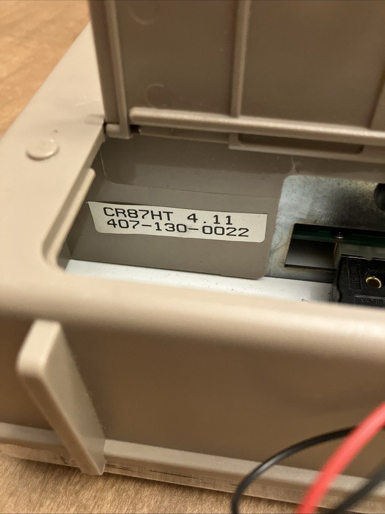 OMEGA ENGINEERING CT87HF / CT87HF Temperature Recorder Untested Missing Cord