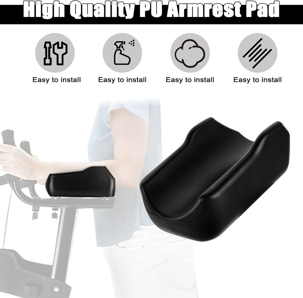 Rollator Armrest Pad,Universal Replacement Armrest Pads for Upright Walker,Er...