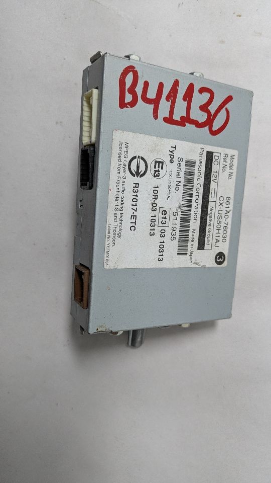 Used Telematics Interface Module fits: 2011 Lexus CT200H Communication multimedi