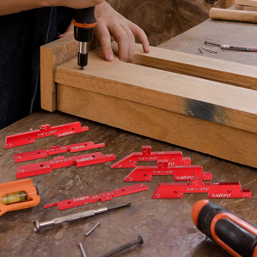 Router Table Saw Setup Bars Metal Precision Setup Blocks Angle Height Gauge Set