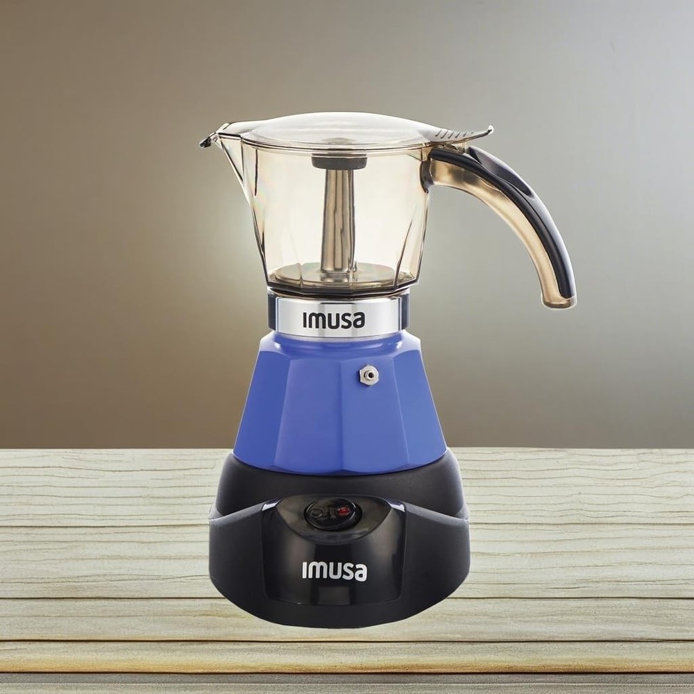 3/2cup Electric Espresso Maker Purple