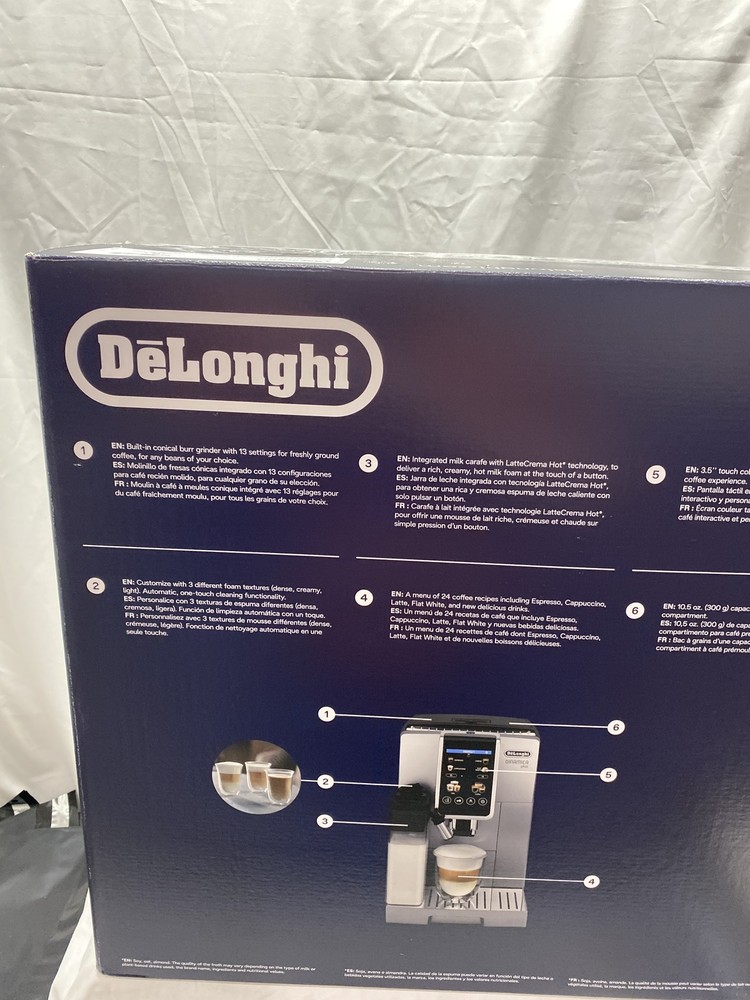 Delonghi Dinamica Plus Fully Automatic Espresso Machine