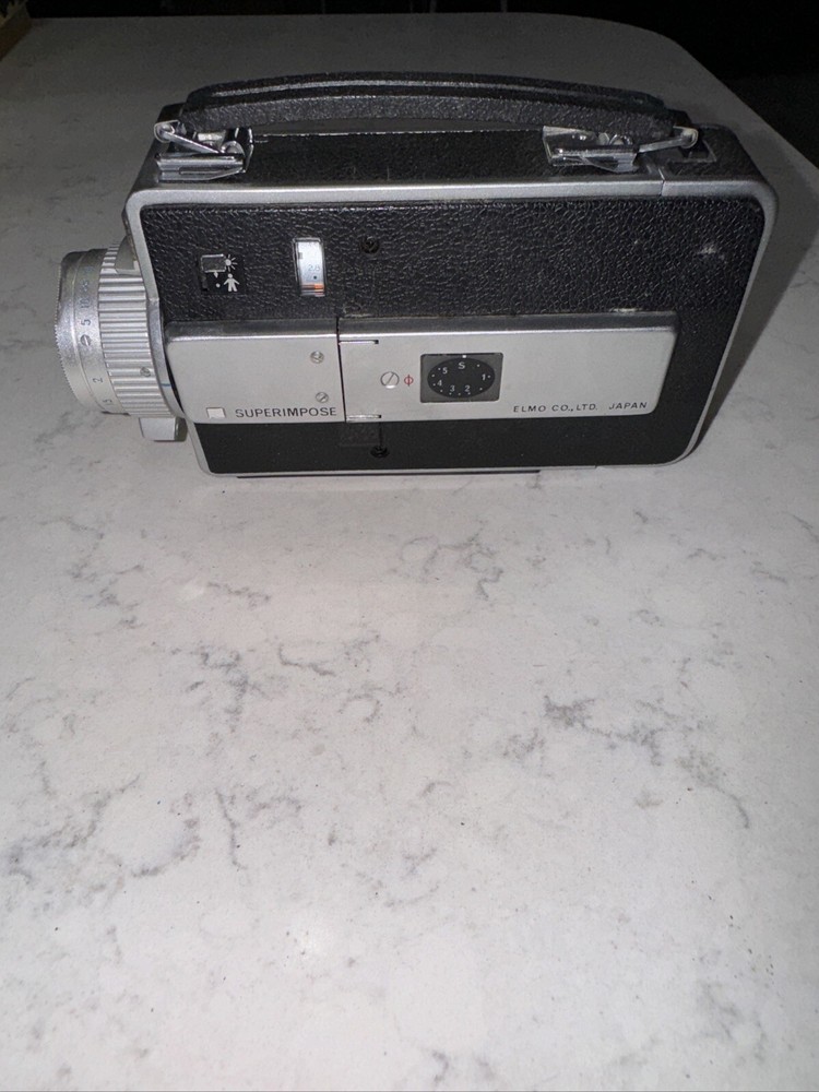 ELMO Super Impose Vintage Film Camera Read description