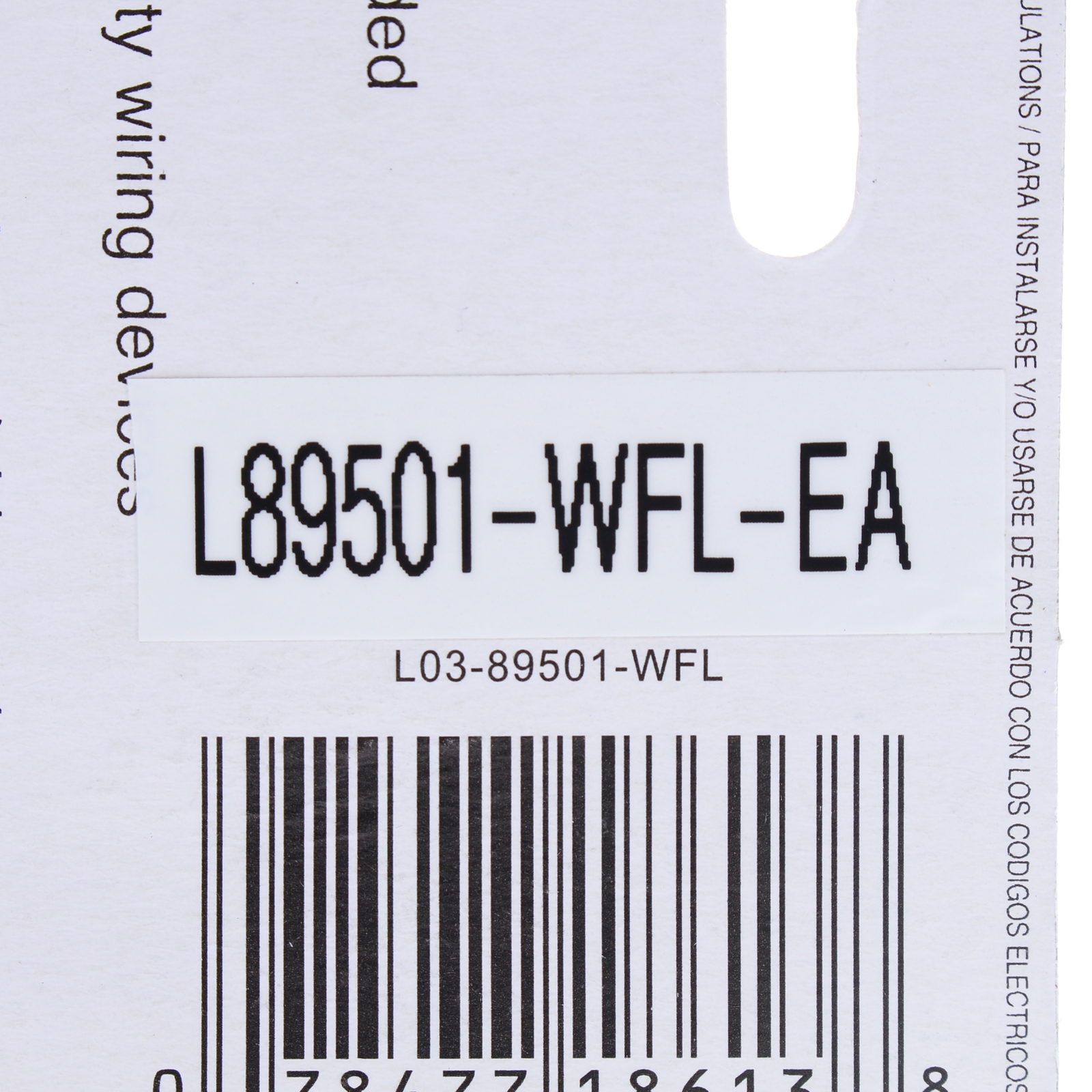 Leviton 1Gang Wildflower Porcelain Toggle Light Switch Cover Wallplate 89501-WFL