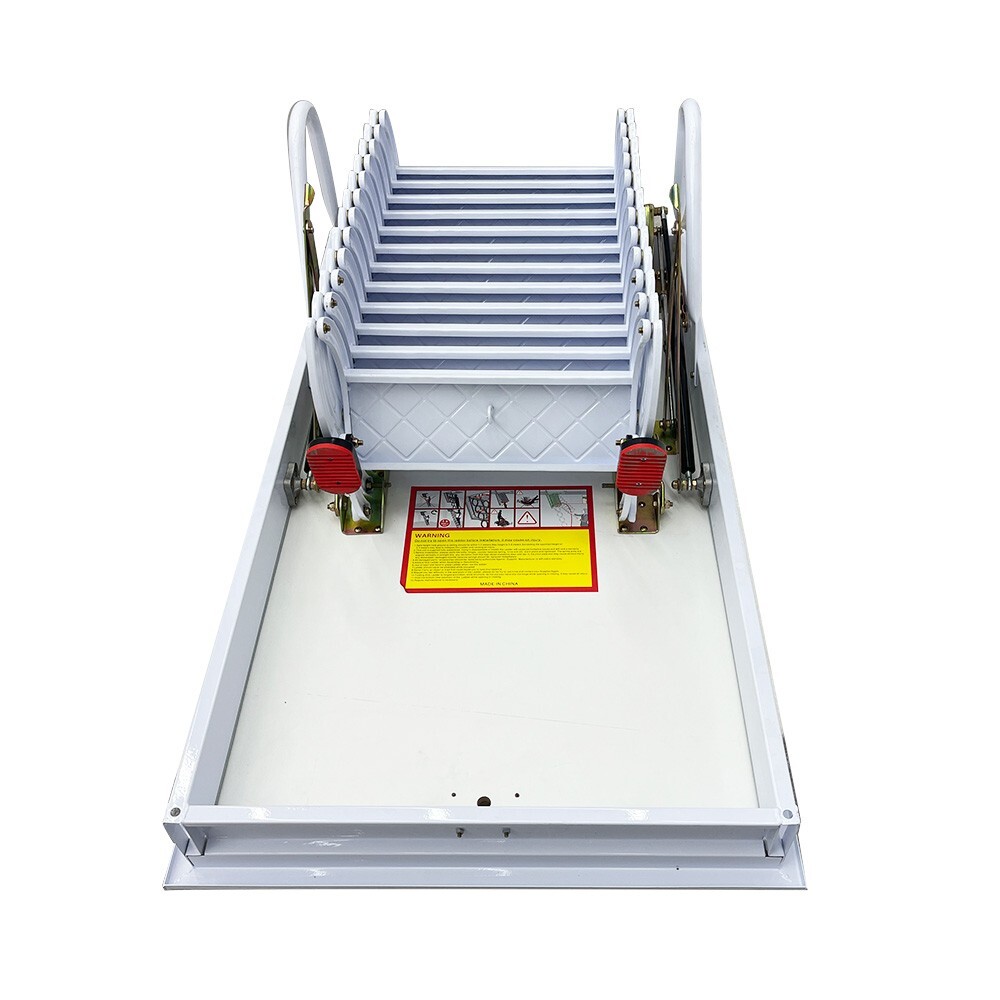 White Attic Pull Down Ceiling Ladder Stairs Ceiling Ladder Access Stairs Carbon