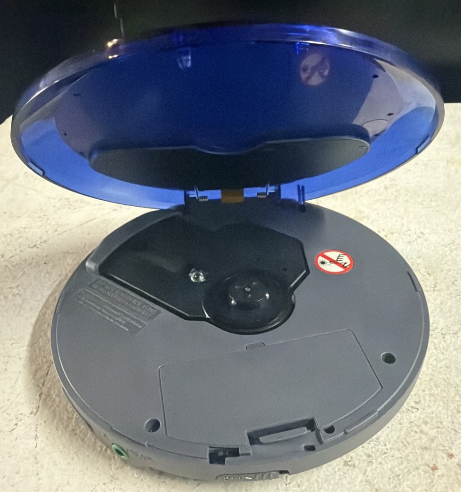 Philips AX2412/17 Portable CD Player ESP Discman Working Blue