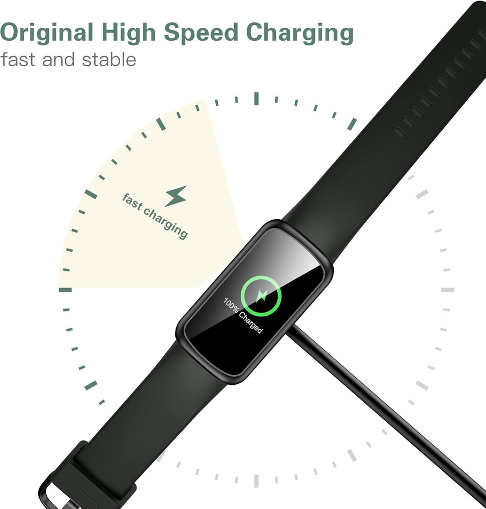Fast Wall Charger Cable Replacement for Fitbit Inspire 2/Ace 3 Watch