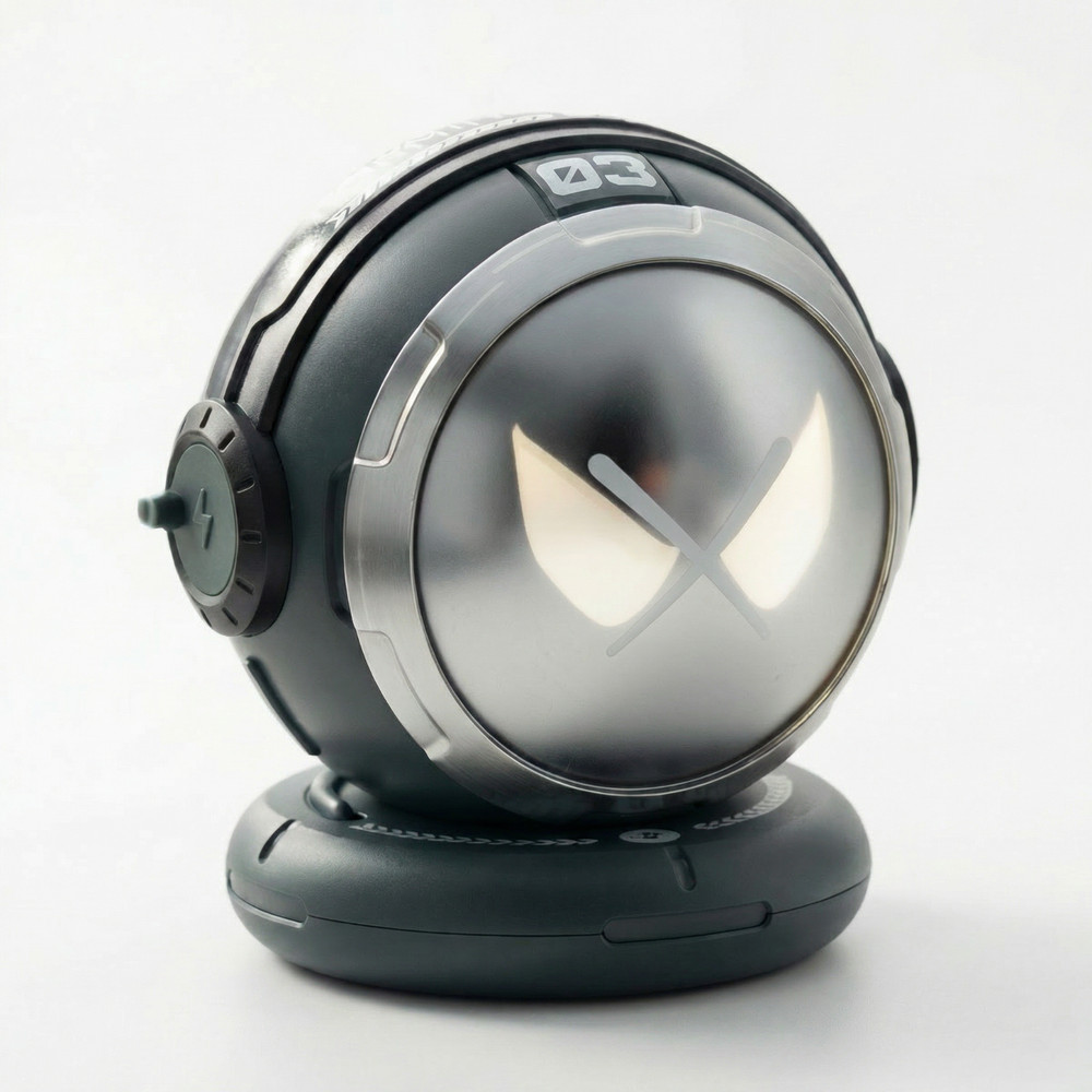 Roaming Space Bot Wireless Bluetooth Portable Speaker