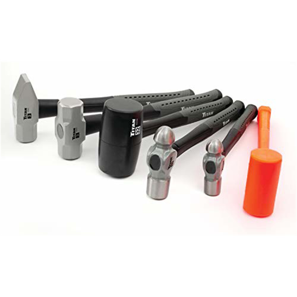 TITAN 6 Pc. General Use Hammer Set