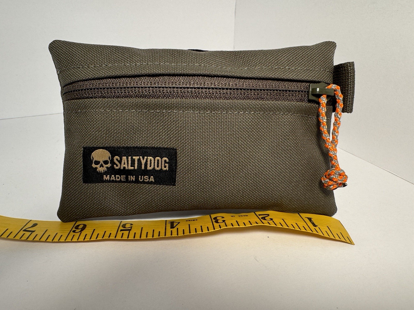 Saltydog USA -500D Cordura Zipper Utility Pouch 6x4 Tactical EDC Ranger Green