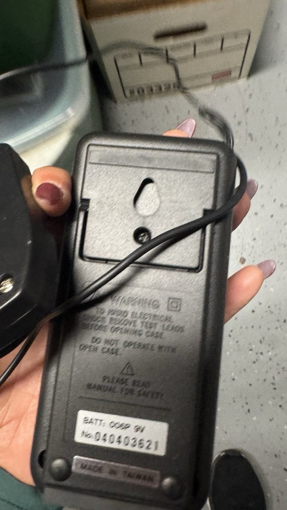 Extech 401036 Datalogging Light Meter. Untested Sold As Parts.