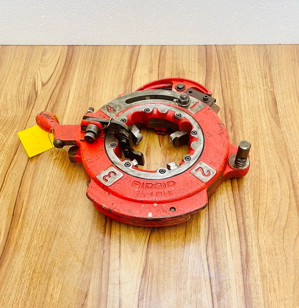 Ridgid Receding Die Head Pipe Threader/Threading Machine 2-½"-4" BSPT #8