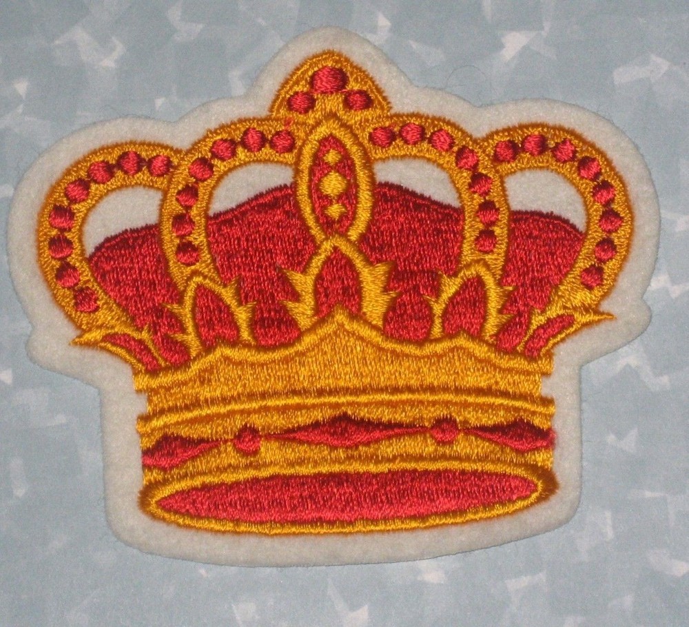 Crown Patch -  4 7/8" x 4"  - Freemason
